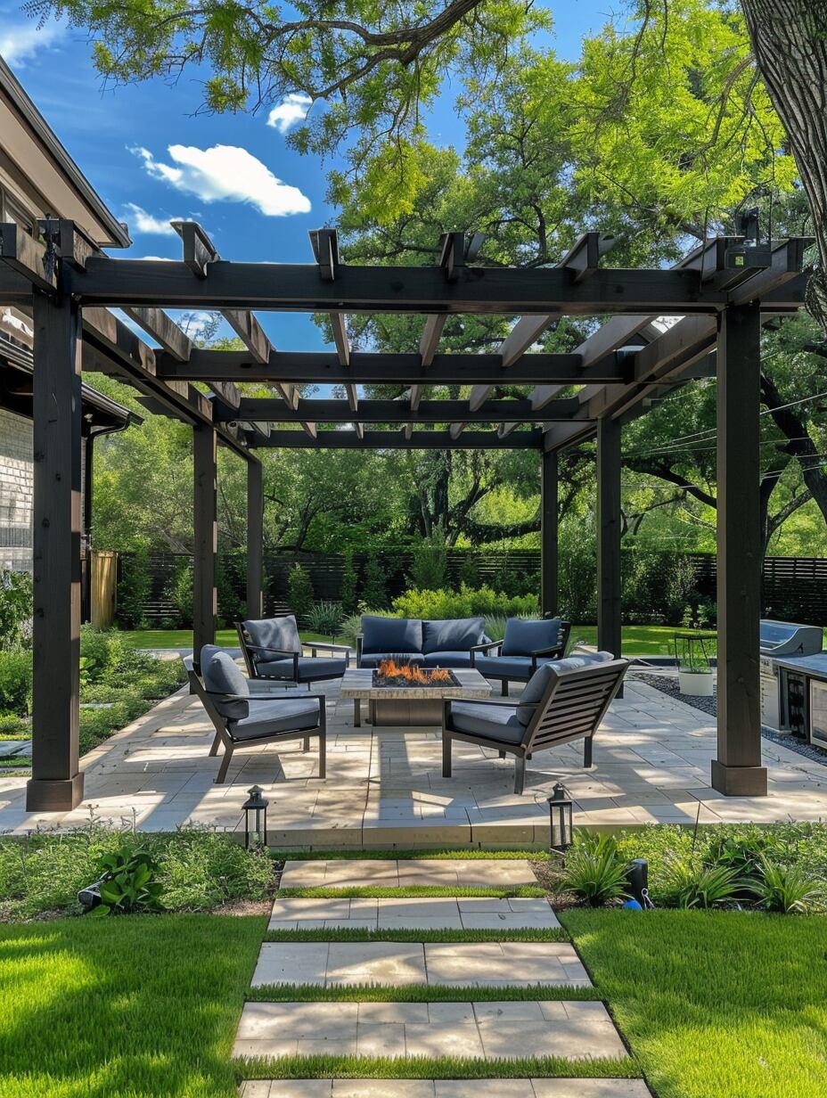Aesthetic Fire Pit Landscaping Ideas 17