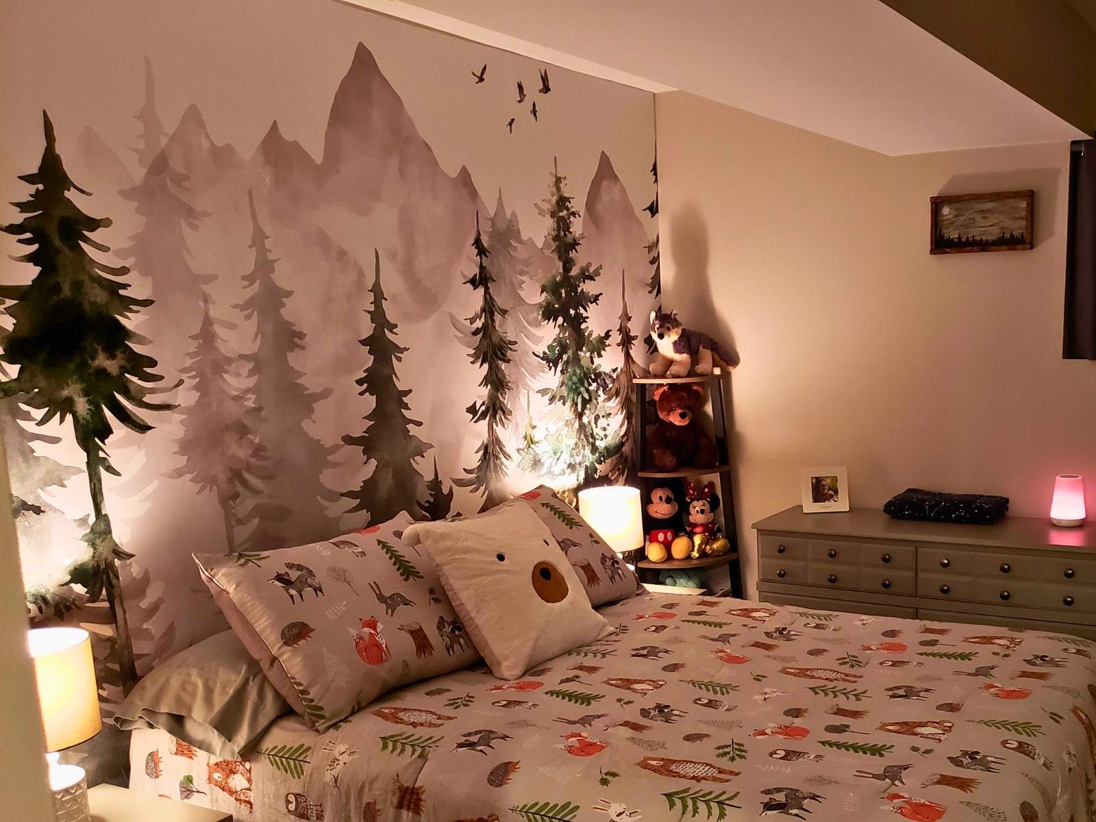 Calming Forest Mural