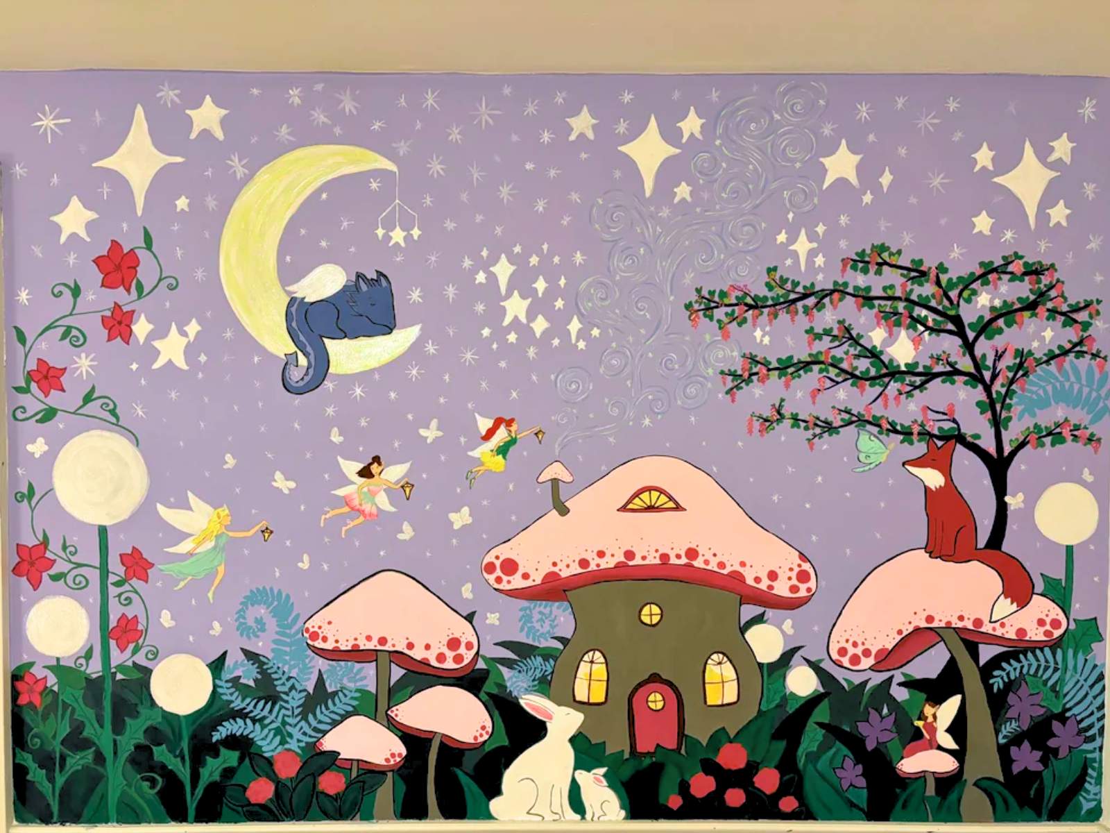 Fairy Fantasy Land Mural