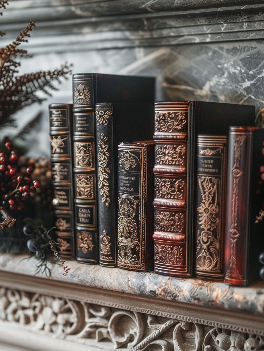 Gothic mantel decoration 12