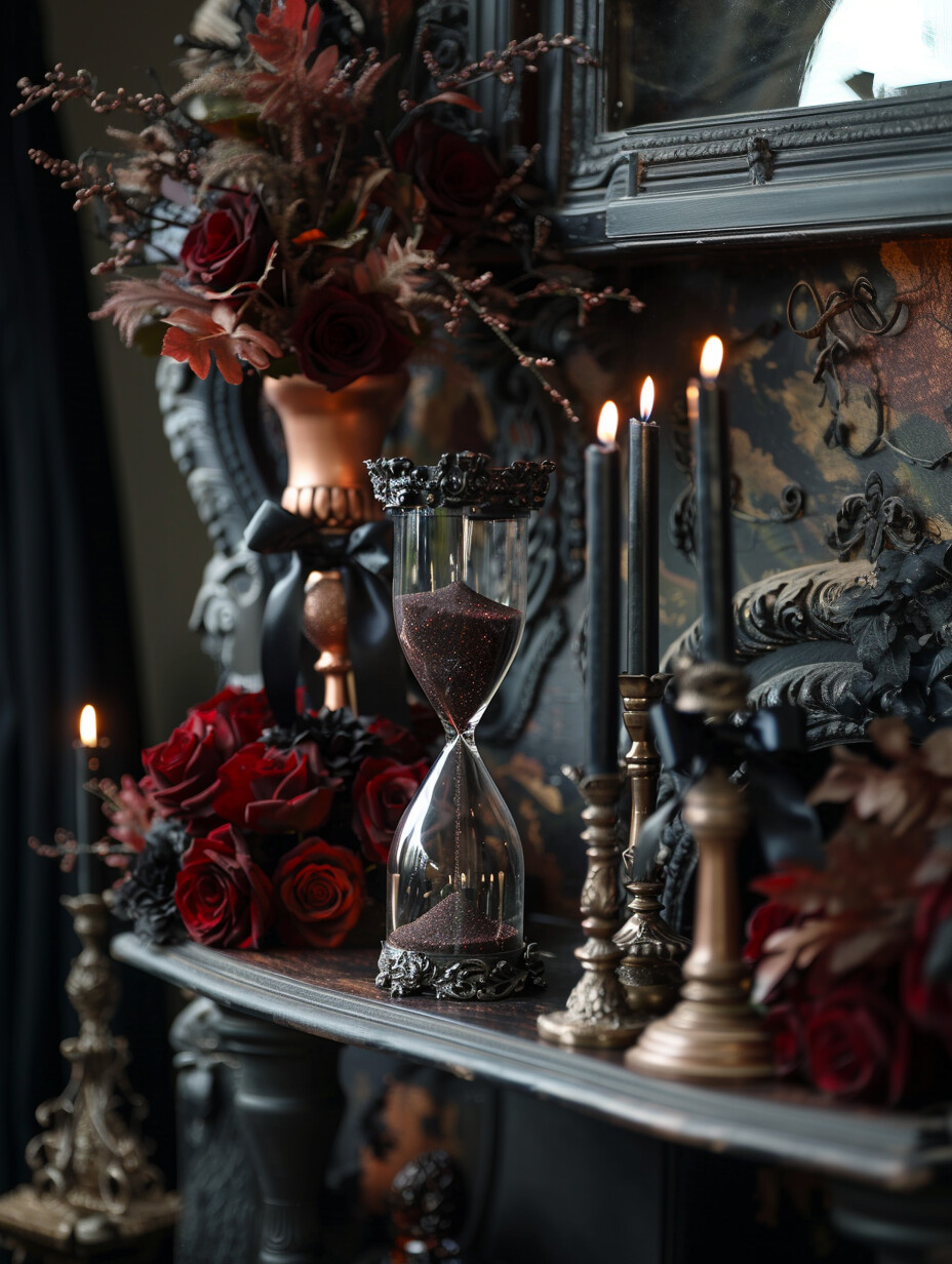 Gothic mantel decoration 20