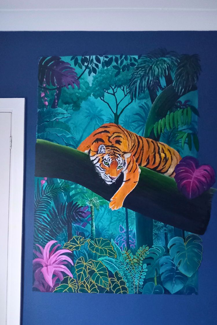 Part of a Wall Mural