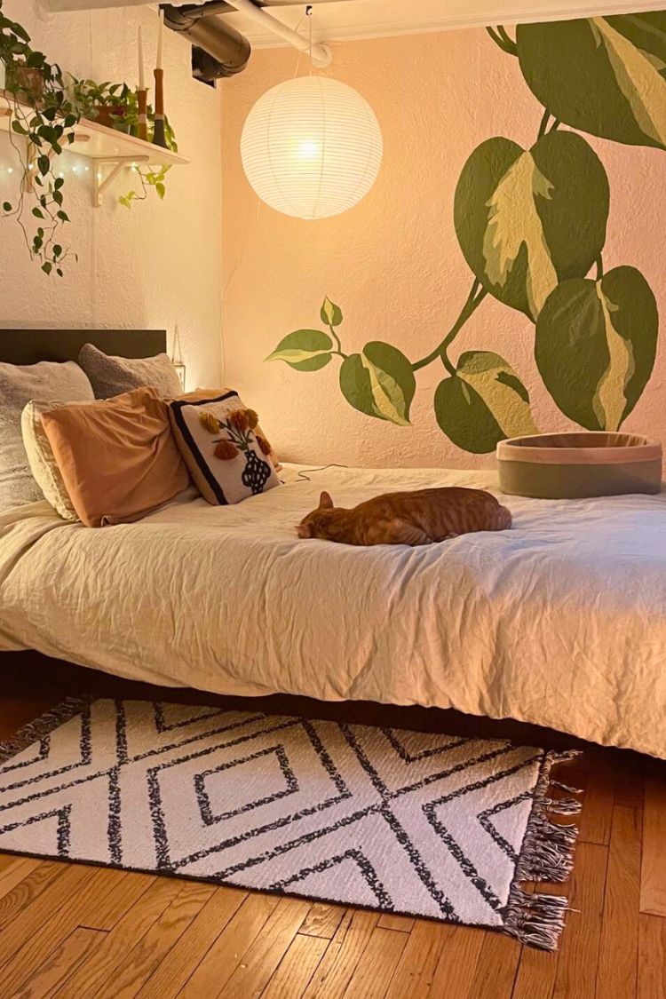 Simple Plant Mural