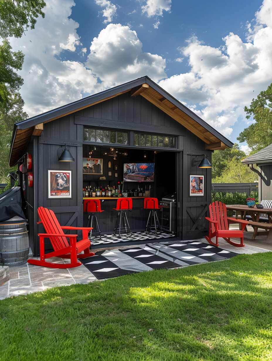 men cave shed ideas - 5