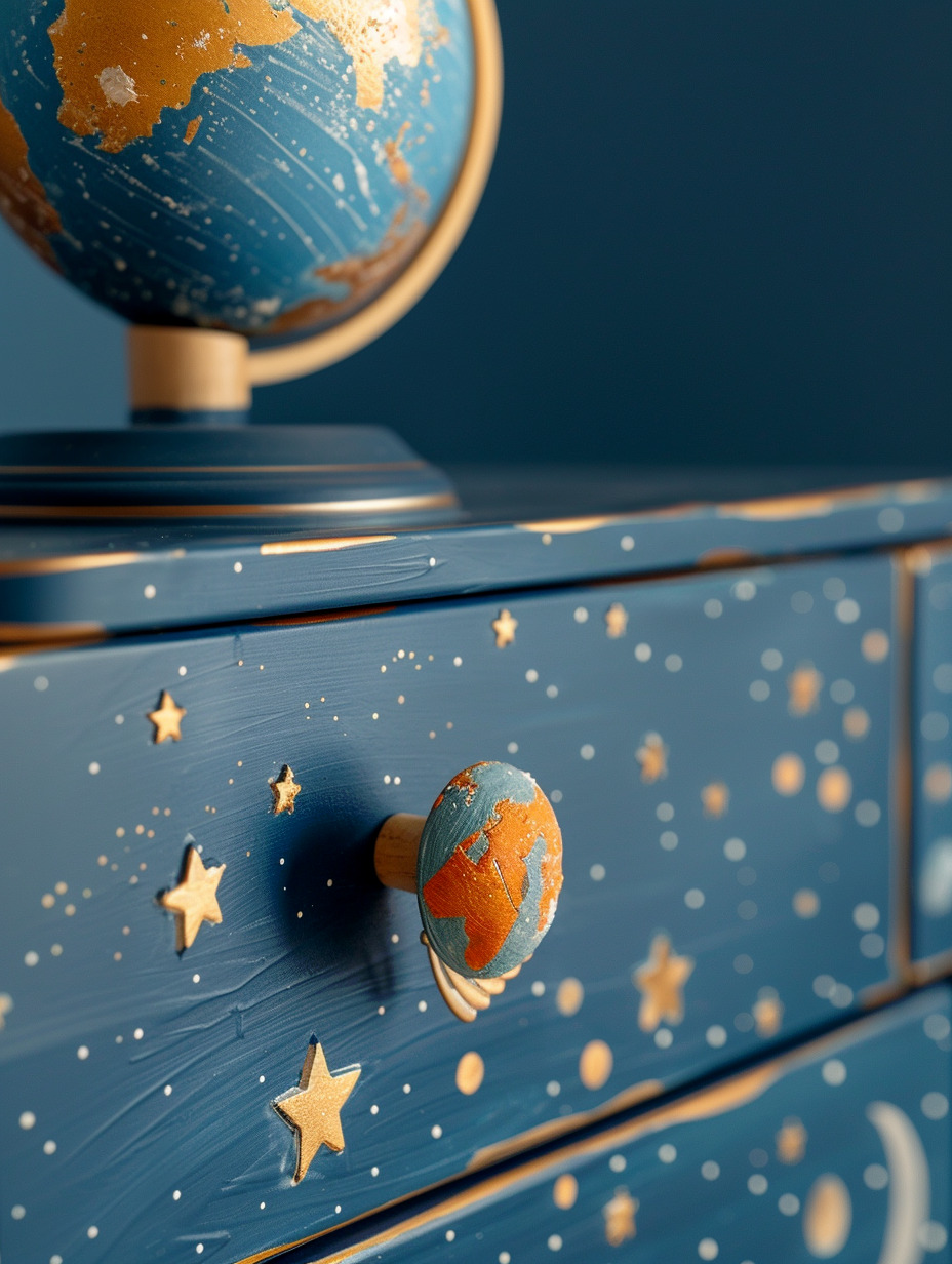 space themed bedroom for boys 8